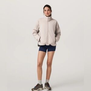Vuori Cream Puffer Jacket